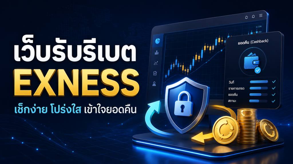 เว็บรับรีเบท exness